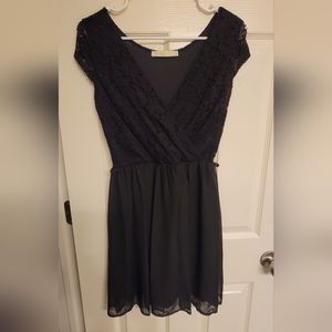 Molly Malloy black lace dress, size small